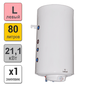 Водонагреватель косвенного нагрева MINI TOWER SGW(S) 80-L H Galmet