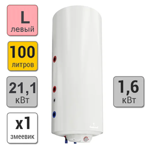 Водонагреватель комбинированного нагрева NEPTUN KOMBI SGW(S) 100-L SH Galmet